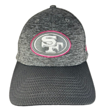 San Francisco 49ers Baseball Hat NFL Football Fitted Breast Cancer Aware... - $44.99