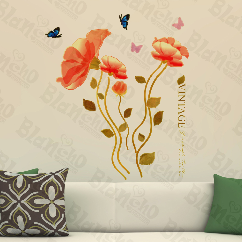 Vintage Blossom - Wall Decals Stickers Appliques Home D?cor