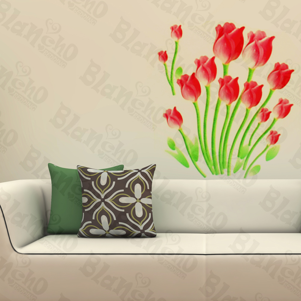 Gentle Tulips - Wall Decals Stickers Appliques Home D?cor