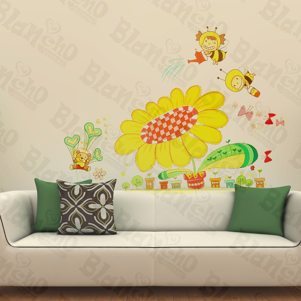Bee's Garden - Wall Decals Stickers Appliques Home D?cor