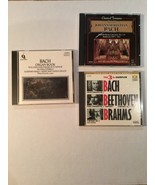 Lot of 5 Bach CDs:  Classical Treasures, The 3 Bs Sampler, The Bach Orga... - €10,41 EUR