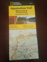 Appalachian Trail Mount Carlo To Pleasant Pond Map - £8.37 GBP