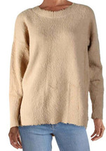 Central Park West New York Womens Colorblock Ribbed Trim Sweater Top, Large - £117.84 GBP