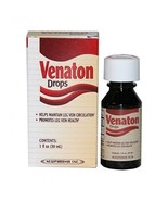 Venaton Drops Leg vein health supplement with plastic dropper 1 oz bottle - £13.69 GBP