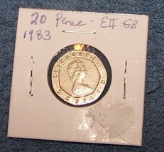 1983 Great Britain 20 Pence Coin-Elizabeth II-Lot 9 - £3.99 GBP