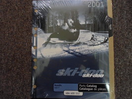 2001 Ski Doo Skandic 440 F Parts Accessories Catalog Manual OEM Book 01 - £14.29 GBP