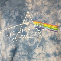 Pink Floyd Shirt Mens XL Tie Dye The Dark Side Of The Moon blue - £19.38 GBP