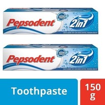 Pepsodent 2 in 1 Cavity Protection - 150 gm x 2 pack (Free shipping world) - $23.81