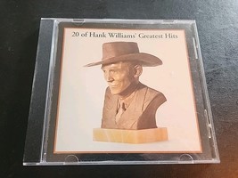 20 of Hank Williams&#39; Greatest Hits Audio CD By Hank Williams Sr County M... - $7.99