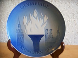 B &amp; G Kjobenhaven “Olympiade Munchen 1979” Collector’s Plate  - $20.00