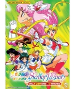 Sailor Moon Complete Series (Ep.1-239 End &amp; 5 Movies) Anime DVD [Free Gift] - $123.07 CAD