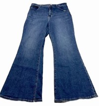 Abercrombie &amp; Fitch The Flare Ultra High Rise Jeans Size 33/16 Curve Love - $29.39