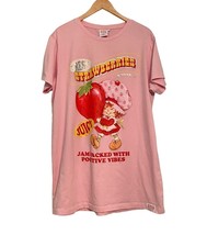 Strawberry Shortcake T Shirt Womens XL Long Pink Skinnydip London SS Che... - $250.89 MXN