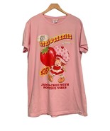 Strawberry Shortcake T Shirt Womens XL Long Pink Skinnydip London SS Che... - €11,52 EUR