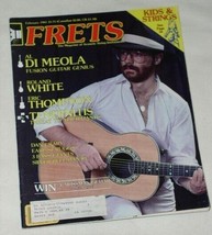 AL DIMEOLA DI MEOLA FRETS MAGAZINE VINTAGE 1983 ROLAND WHITE ERIC THOMAS - £23.59 GBP