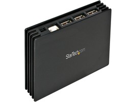 StarTech.com ST7202USB 7 Port Compact Black USB 2.0 Hub - 7-Port USB Hub - Porta - $89.99