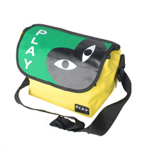 [Play More Fun - Yellow] Multi-Purposes Messenger Shoulder Bag - £14.96 GBP