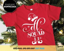 Elf Squad SVG | Elf SVG | Christmas Elf Svg | Santa Squad | Christmas SVG - £2.39 GBP