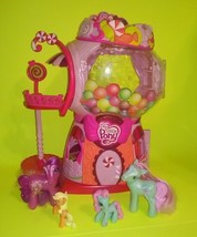 My Little Pony Ponyville Bubble Gum Ball Play set &amp; Mcds Toys Song - £17.66 GBP