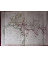 1811 Orbis Veteribus Notus d&#39;Anville Europe Asia Africa Antique Map - £95.38 GBP