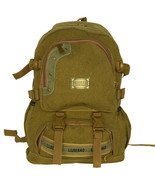 [Own Propert] Multipurpose canvas Outdoor Backpack/Dayback Khaki - £19.91 GBP