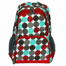[Colorful Dots] Fashion Multipurpose Backpack Polyester - $23.99