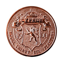 Cyprus Coin 36 Piastres 1900 Victoria Modern Fantasy Issue Coin 03062 - $31.49