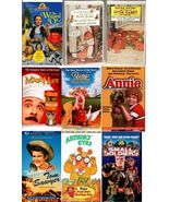 VHS WIZARD OF OZ MOUSE HUNT BABE PIG IN THE CITY ANNIE PETER RABBIT - $9.99