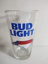 Vintage Bud Light Pint North Carolina Beer Glass 1982 Nc Very Rare Hard To Find - $11.97