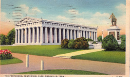 The Parthenon Nashville Tennesse Vintage Postcard - £1.54 GBP