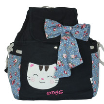 [Endless Love] Fabric Art School Backpack Outdoor Daypack - £18.32 GBP
