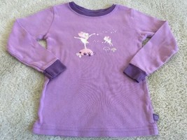 Baby Gap Girls Purple Pink White Fairies Snug Fit Long Sleeve Pajama Shi... - £3.85 GBP