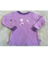 Baby Gap Girls Purple Pink White Fairies Snug Fit Long Sleeve Pajama Shi... - $6.72 CAD