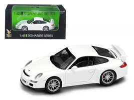 Porsche 911 997 GT3 White 1/43 Diecast Car Road Signature - £21.76 GBP