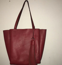 Vince Camuto Nylan Deep Red shoulder bag is in perfect condition 12HX9.75X6D - £24.60 GBP