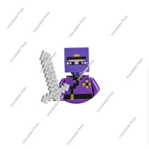 Hot Toys Cartoon Game Steve Pixel Figures My World Building Blocks (Wl7) - $7.00