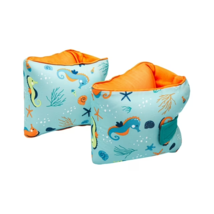 SwimSchool Adjustable Child Arm Pool Inflatable Floaties, Size Medium/Large - $12.86