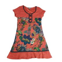 Gracia Casual Dress Size M Orange Fall - $24.75
