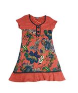 Gracia Casual Dress Size M Orange Fall - $24.75
