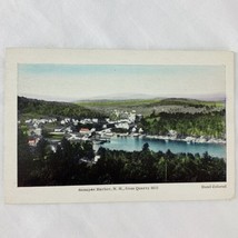 Vintage Postcard Hand Colored Sunapee Harbor NH From Quarry Hill Frank S... - £7.50 GBP