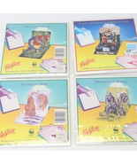 Pop Shots 3D Pop-Up Greeting Card Lot of 4 Macaw Gorilla Tiger &amp; Birthda... - $646.29 MXN