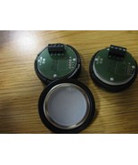 LOT of 3 APEM LPI Rouge Tactile Push Button Switch Red LED Ring Momentar... - $67.05 CAD