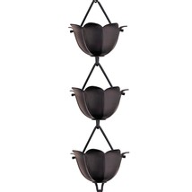 Aluminum Lotus Large Cup Rain Chain, 8-1/2 Feet Length Replacement Downs... - $111.99