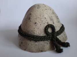 Vintage Austrian - Tyrolean classic hunting hat, size - 52/53 # 0128 - £10.47 GBP