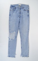 AGOLDE Jeans Womens 28 Nico Jean High Rise Button Fly Cropped Headlines Distress - £21.99 GBP