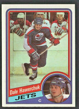 Winnipeg Jets Dale Hawerchuk 1984 Topps Hockey Card #152 nr mt - £0.93 GBP