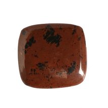 60.30 Carats TCW 100% Natural Beautiful Marconi Obsidian Cushion Cabochon Gem by - £16.10 GBP