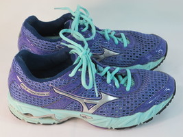 Mizuno Wave Precision 13 Running Shoes Women’s Size 7.5 US Excellent Plus Purple - £46.58 GBP