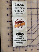 Dirty Mike and the Boys F Shack The other guys paper sticker label funny... - $2.53