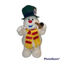 New Adventures Frosty the Snowman Plush Singing 2003 Vintage Cartoon - £14.78 GBP